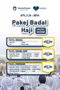 Pakej Badal Haji 1447H