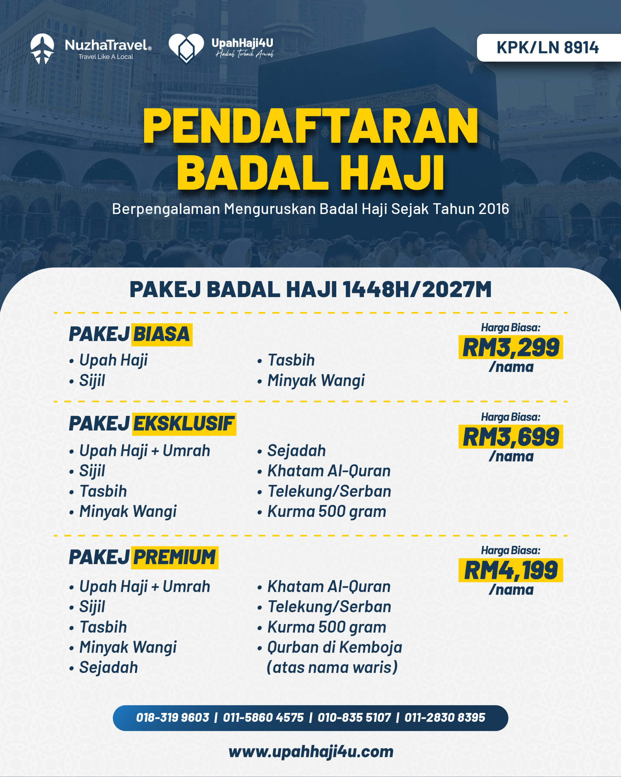 Upah Haji dan Umrah